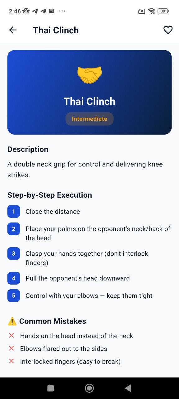 Workout session preview